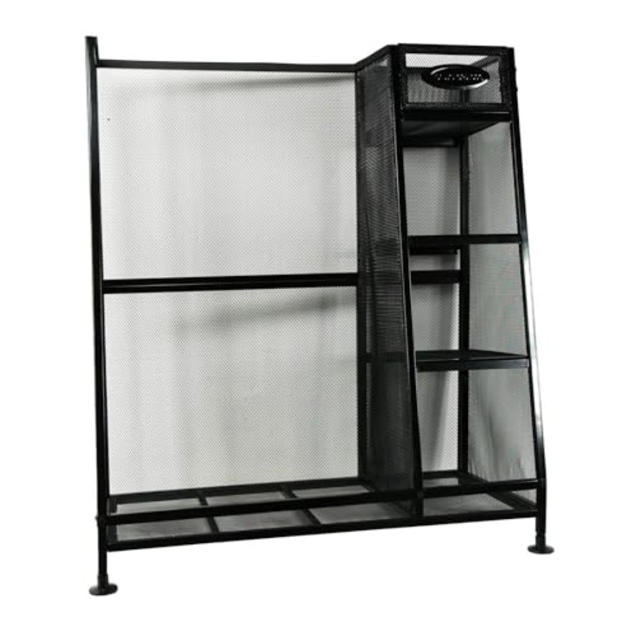 Golf Equipment Organizer For Garage - Heavy-duty metal golf bag and golfing