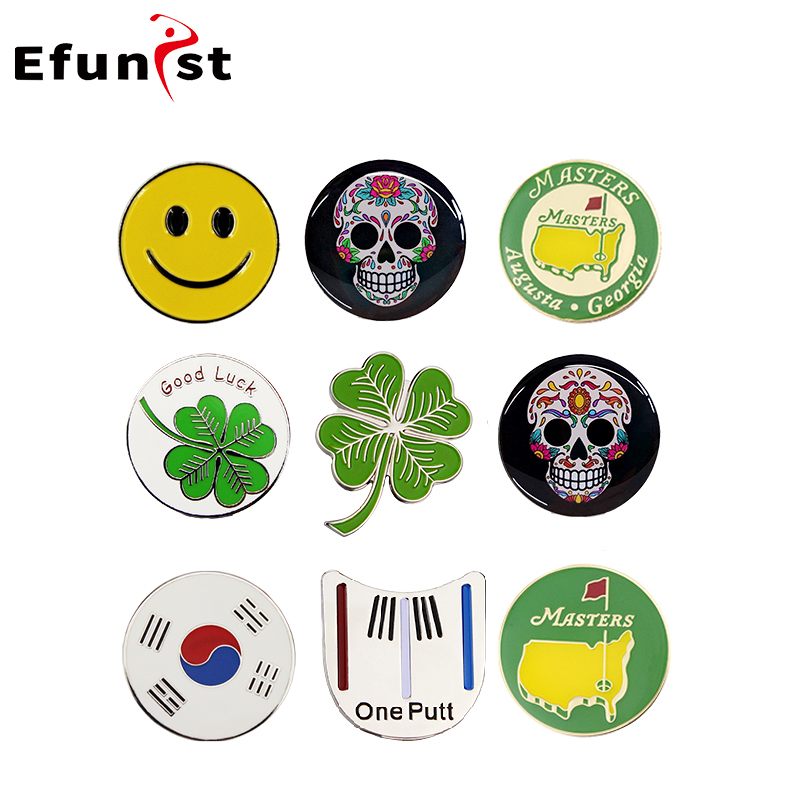 Ball Marker Set - Golf Ball Marker Alloy Mix Various