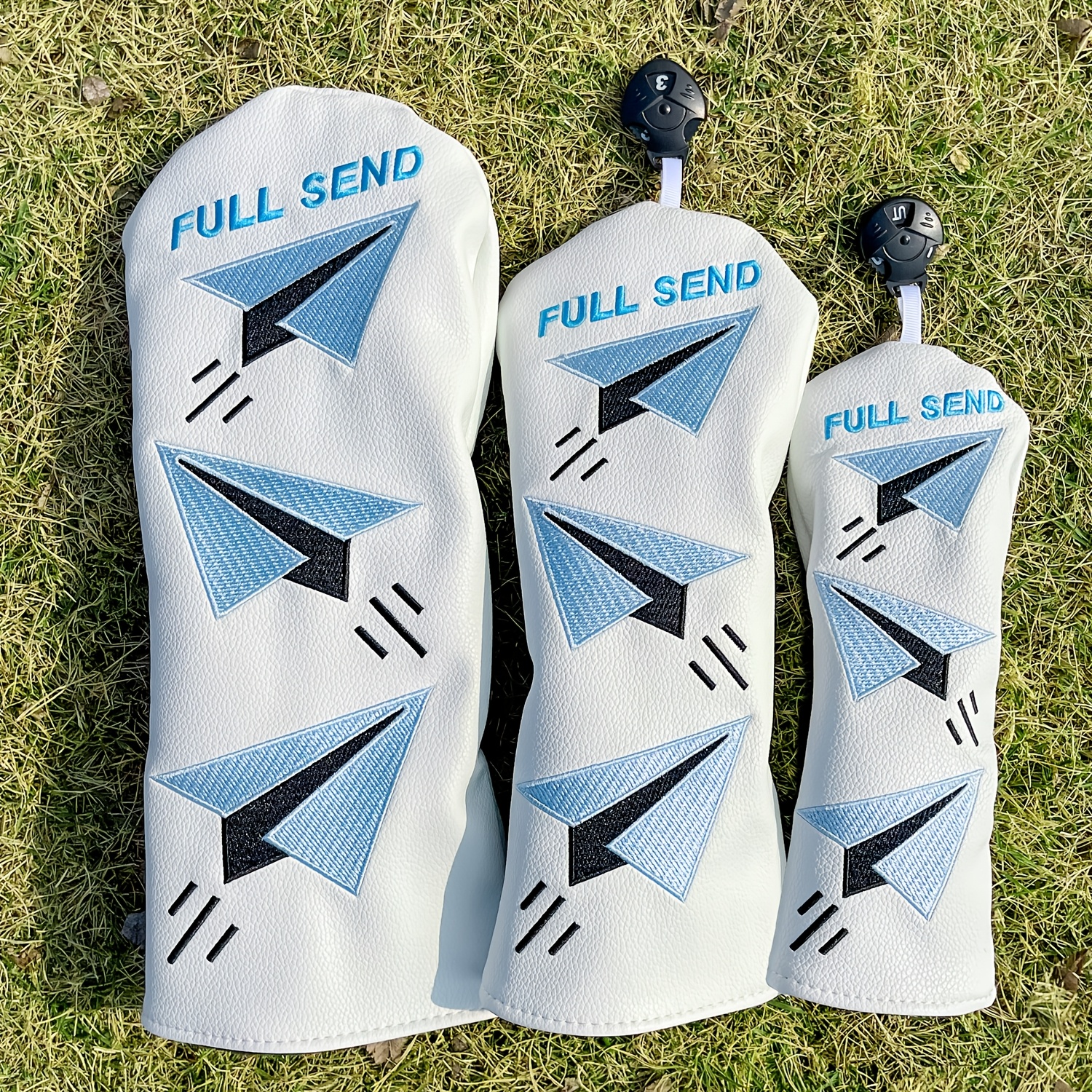 Golf Equipment - Wear-Resistant Golf Club Covers with Paper
