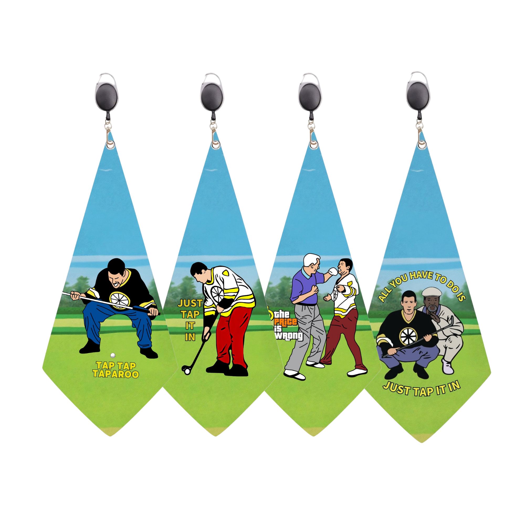 Golf Towel Waffle - 4 pcs New Style Premium Golf