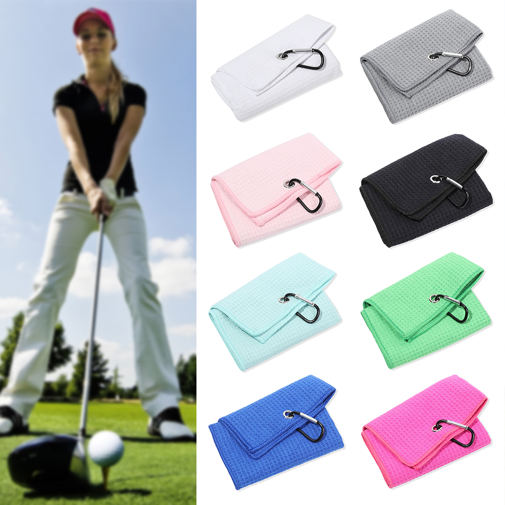 Black Microfiber Cotton Golf T – обзор и цена Golf Towel Waffle