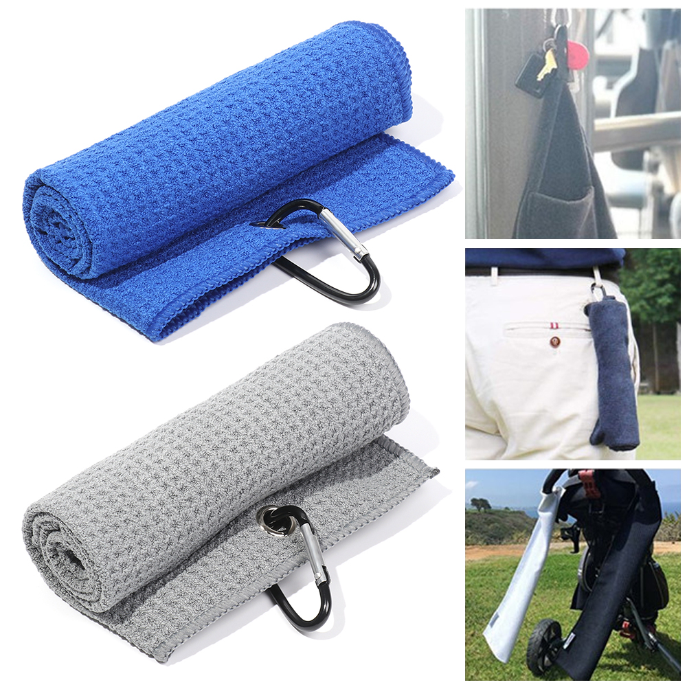 Black Microfiber Cotton Golf T – обзор и цена Golf Towel Waffle