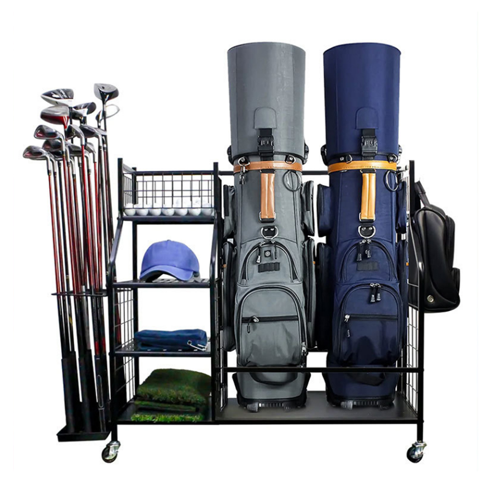 Golf Bag Storage Garage Organi – обзор и цена Golf Equipment Organizer For Garage