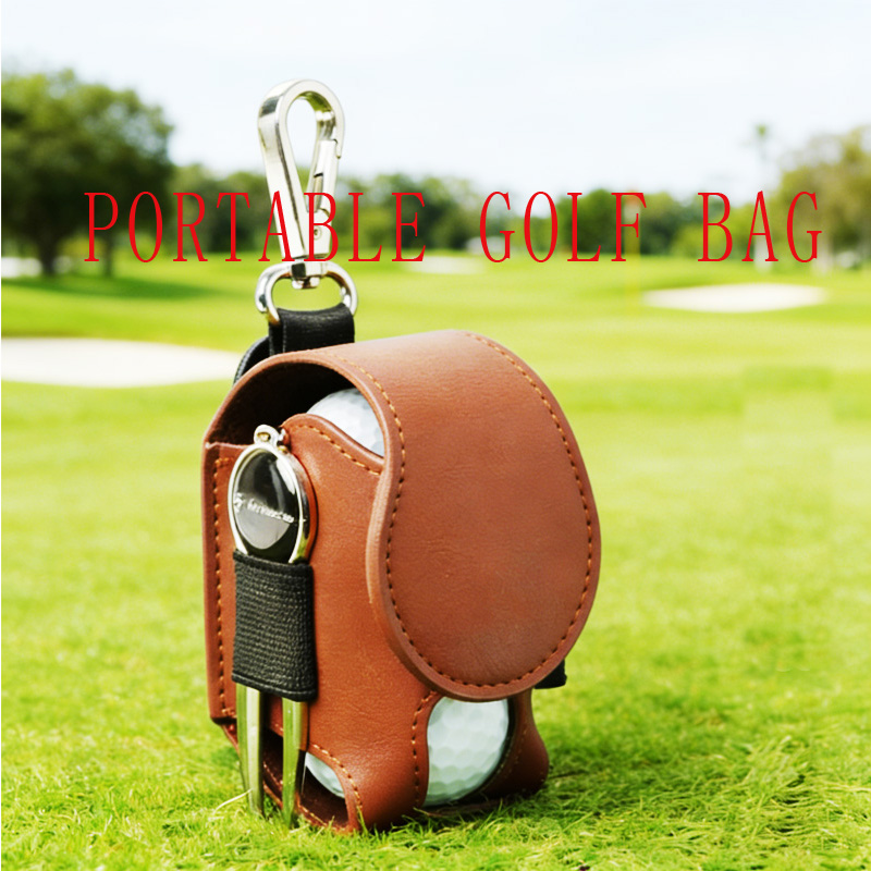 Golf PU Ball Bag Two-Piece Set – обзор и цена Golf Equipment Bag