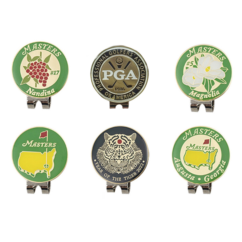 6 Pcs/Set Golf Ball Marker Hat – обзор и цена Ball Marker Set
