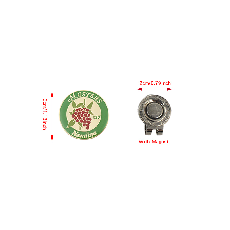 6 Pcs/Set Golf Ball Marker Hat – обзор и цена Ball Marker Set