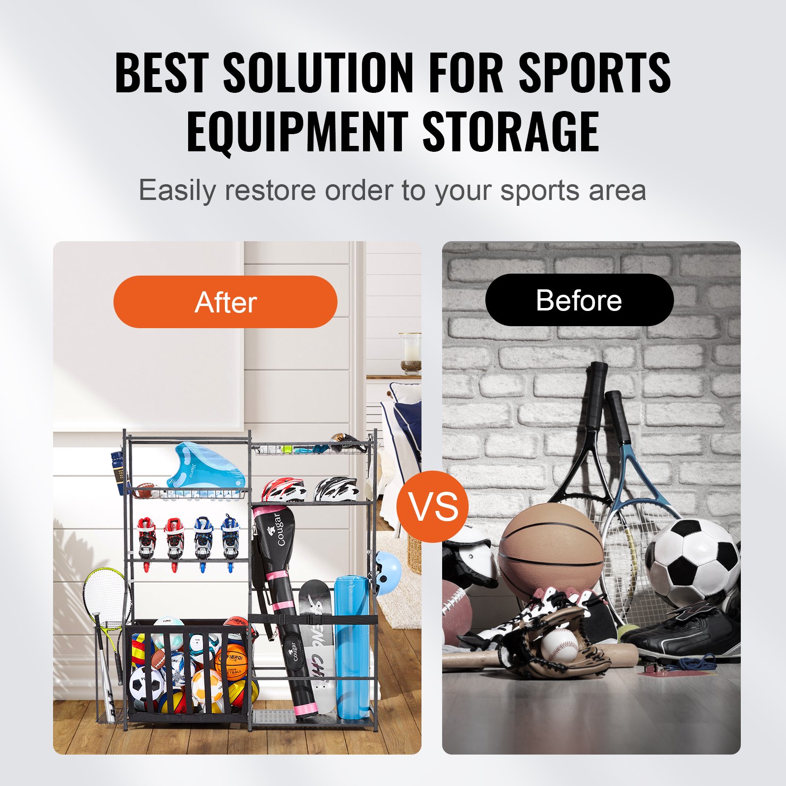 Golf Storage Garage Organizer, – обзор и цена Golf Equipment Organizer For Garage