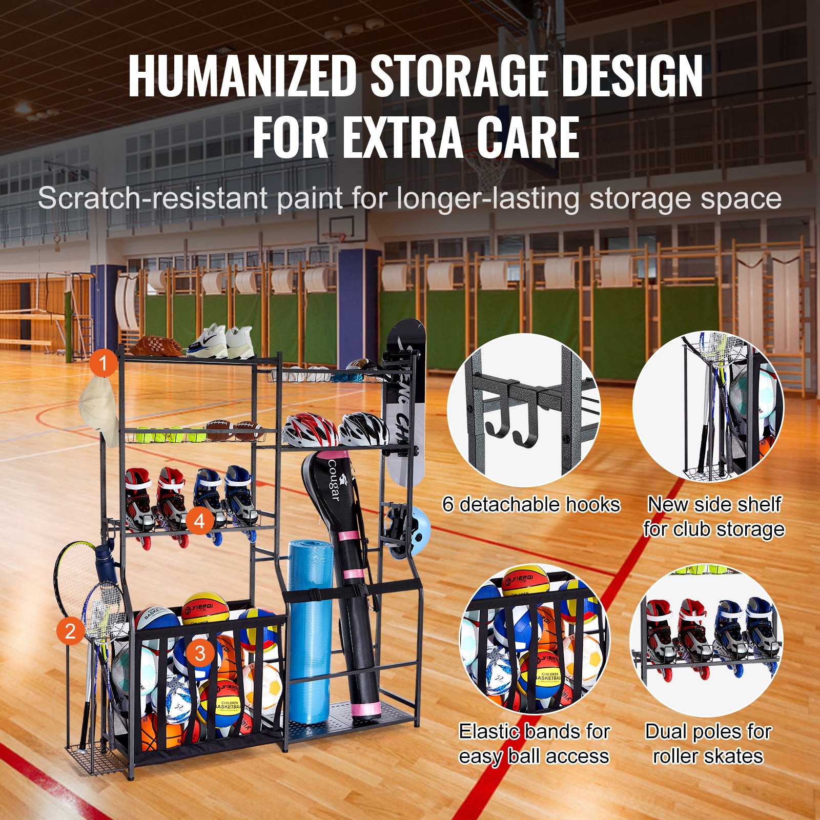 Golf Storage Garage Organizer, – обзор и цена Golf Equipment Organizer For Garage