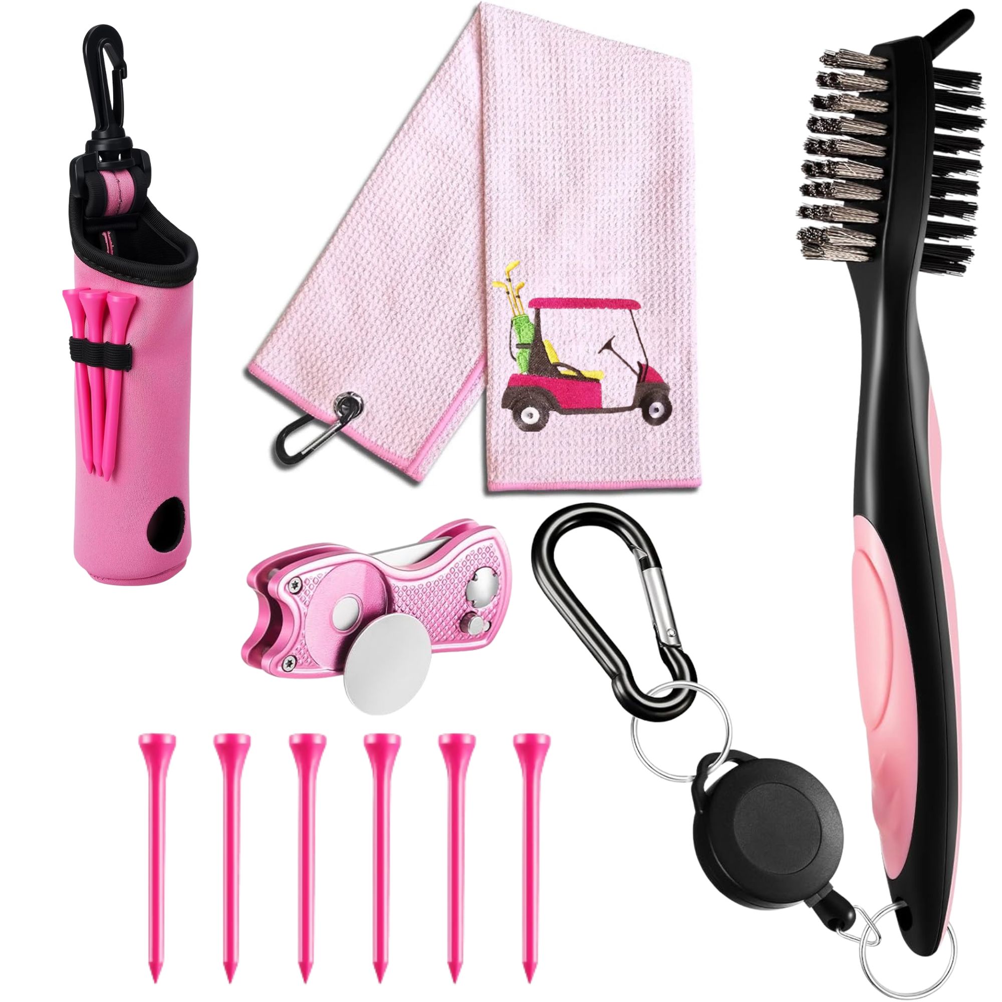 10 Pcs Golf Accessories Kit, I – обзор и цена Golf Towel Waffle