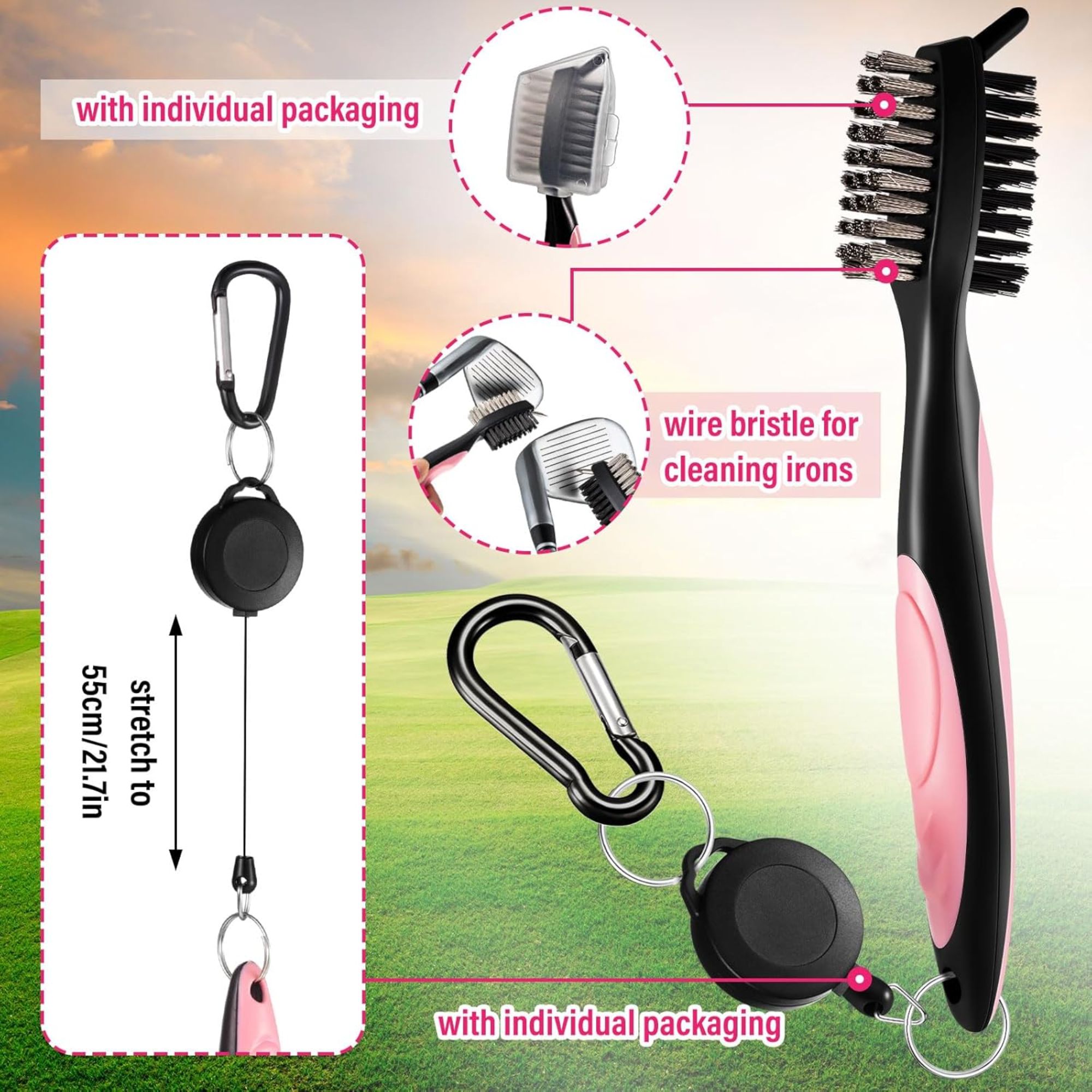 10 Pcs Golf Accessories Kit, I – обзор и цена Golf Towel Waffle