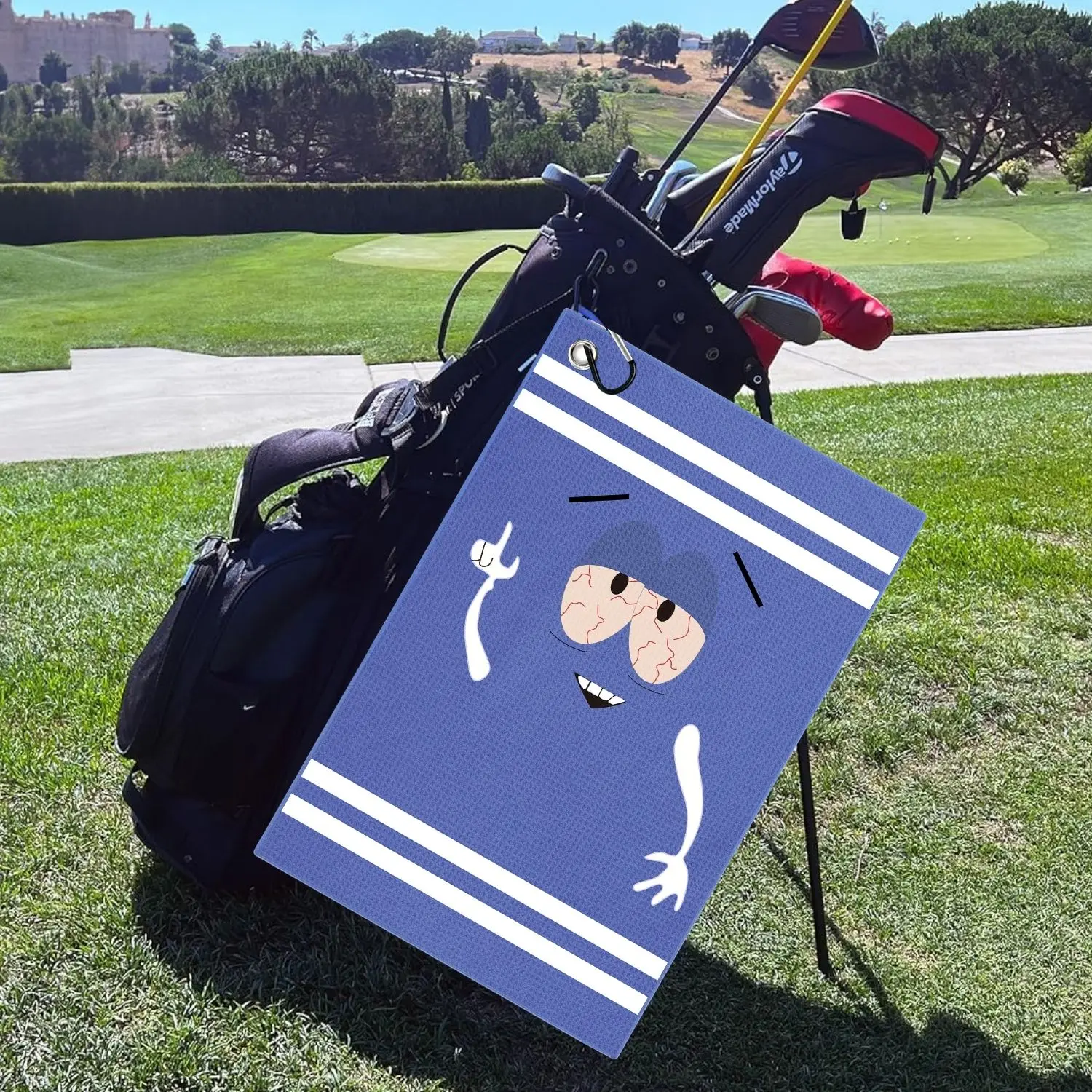 Funny Microfiber Premium Golf  – обзор и цена Golf Towel Waffle