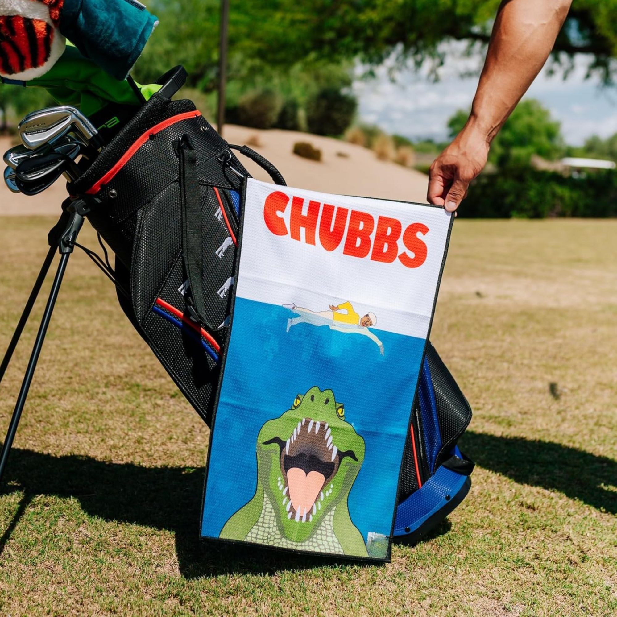 Fun Happy Gilmore Design Golf  – обзор и цена Golf Towel Waffle
