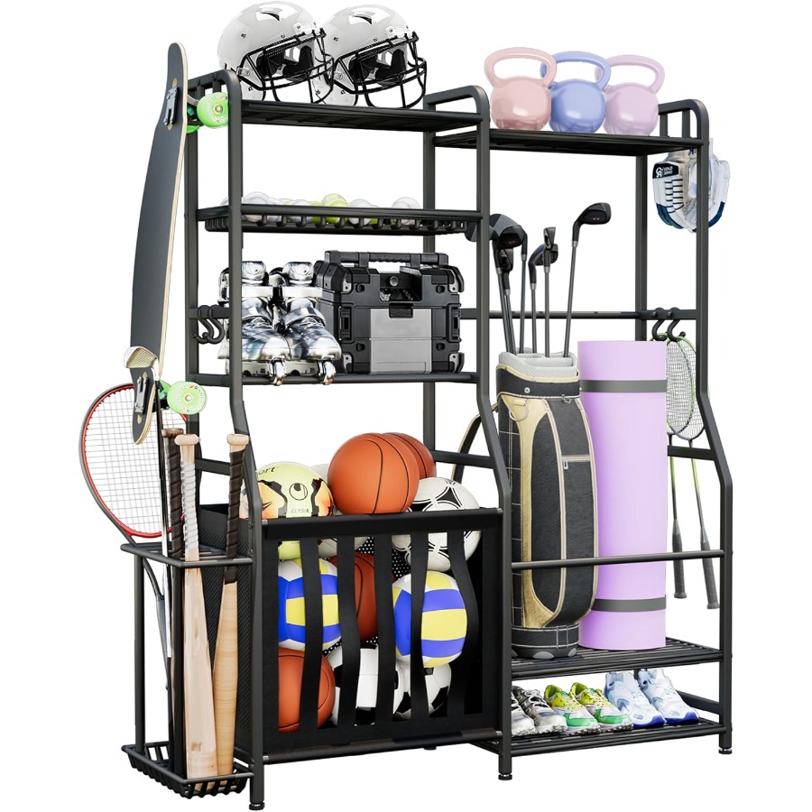Garage Sports Equipment Organi – обзор и цена Golf Equipment Organizer For Garage