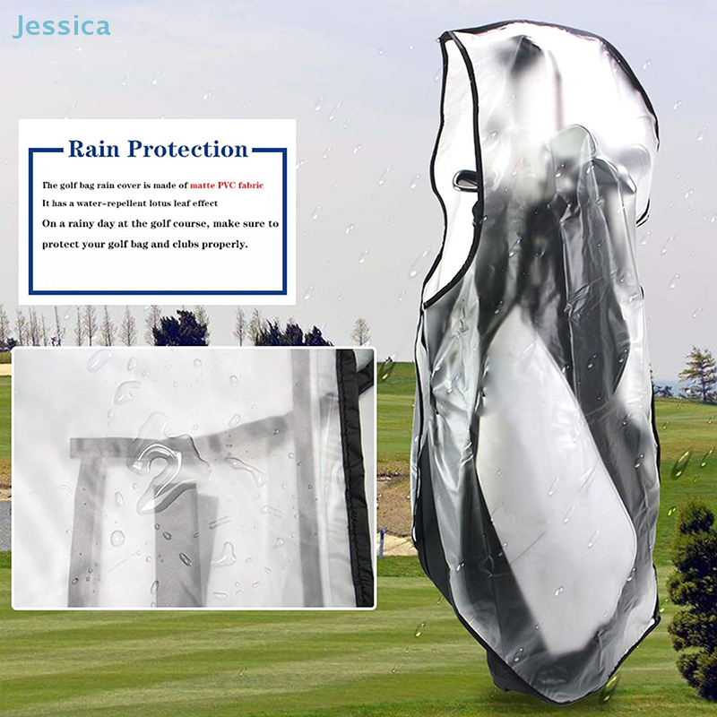 ☆Golf Bag Rain Cover With Zipp – обзор и цена Golf Equipment Bag