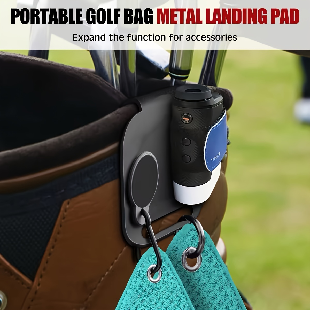 Magnetic Golf Bag Landing Pad（ – обзор и цена Golf Towel Waffle