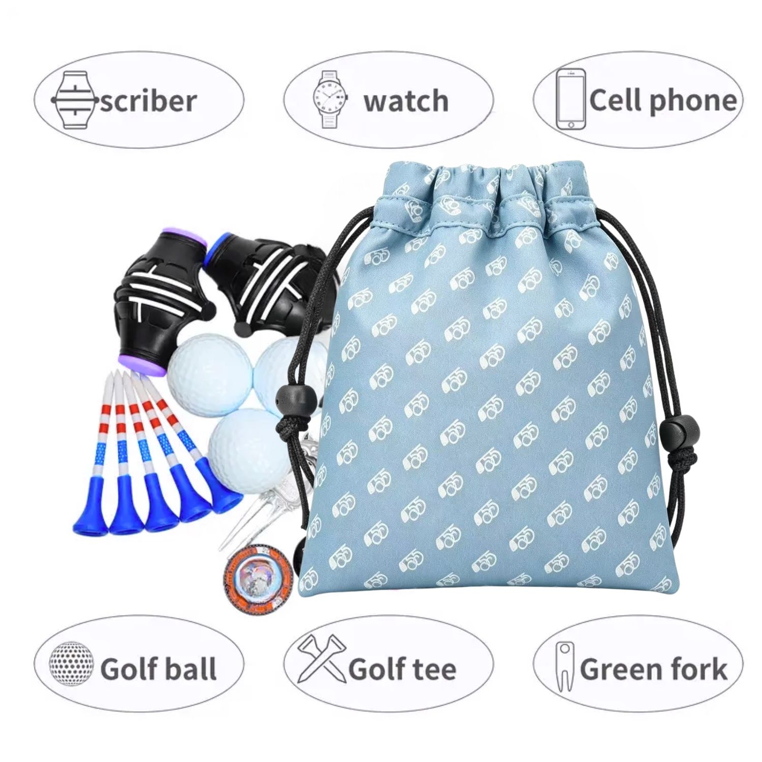 A Minimalist Blue Golf Valuabl – обзор и цена Golf Equipment Bag