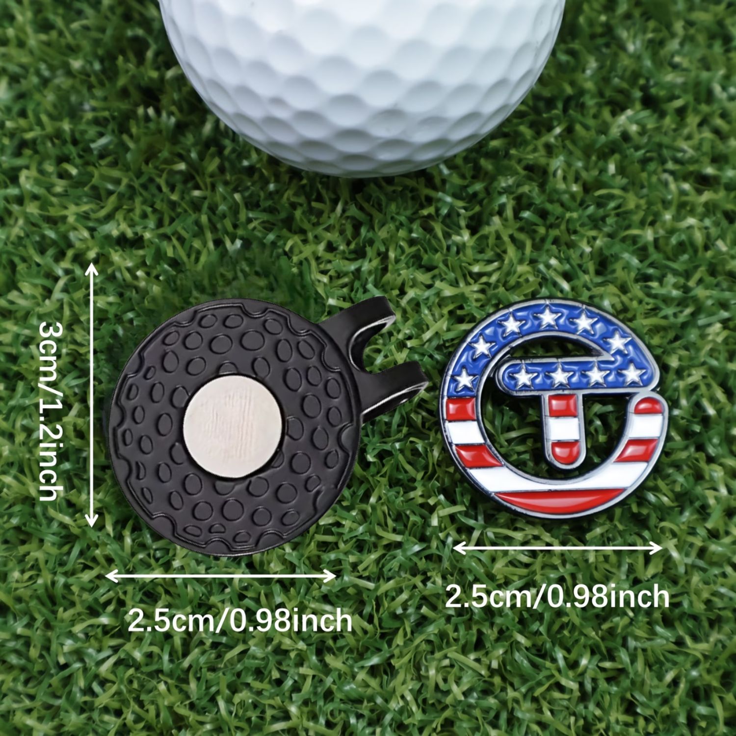 USA Themed Stars Stripes Golf  – обзор и цена Ball Marker Set
