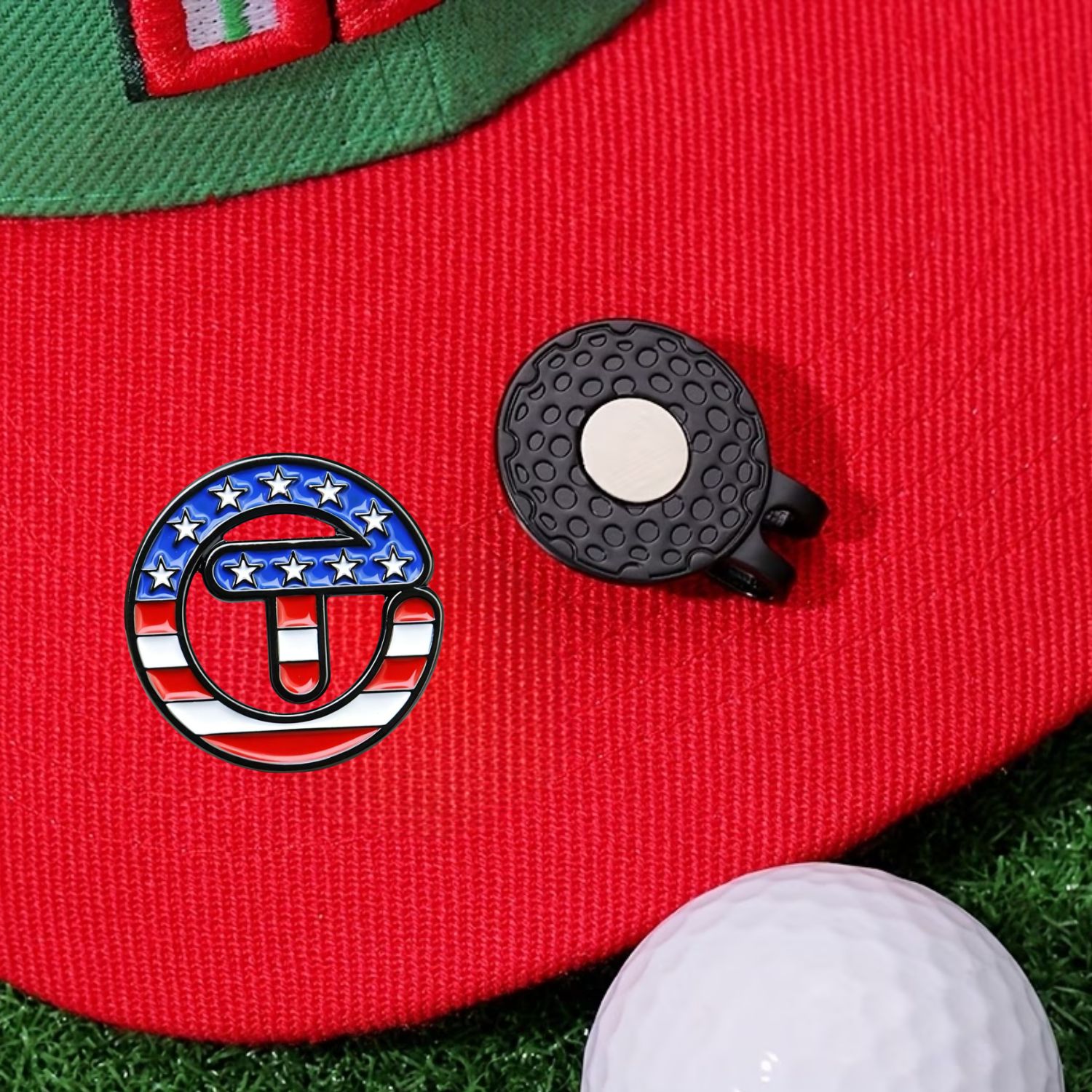 USA Themed Stars Stripes Golf  – обзор и цена Ball Marker Set