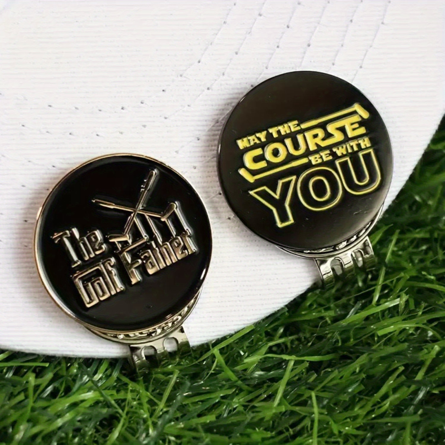 2 pack Golf Ball Marker with M – обзор и цена Ball Marker Set