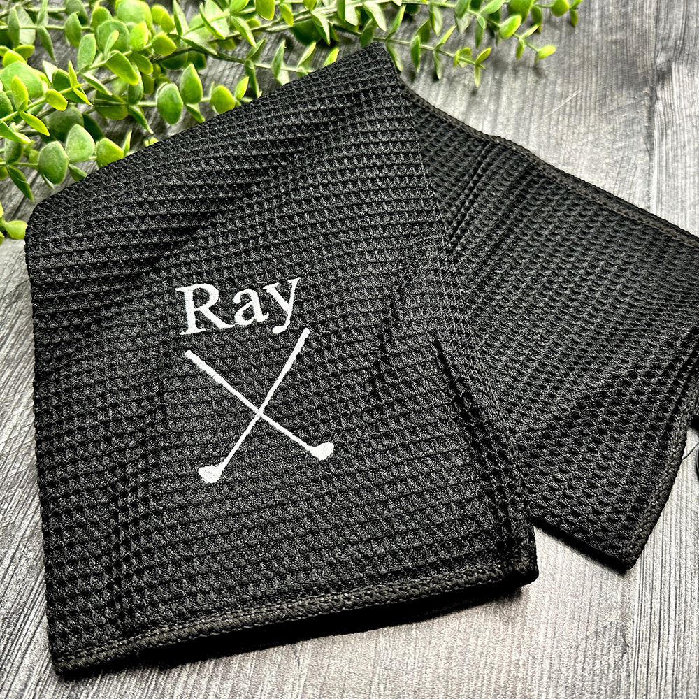 Personalized Embroidered Golf  – обзор и цена Golf Towel Waffle