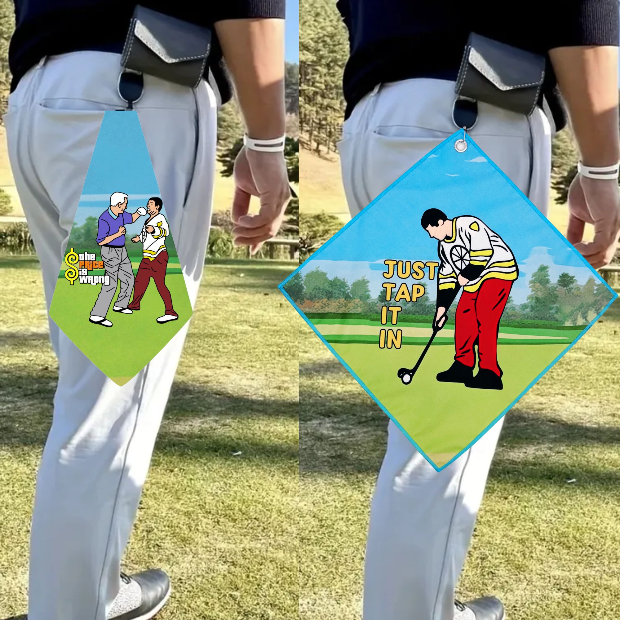 4 pcs New Style Premium Golf T – обзор и цена Golf Towel Waffle