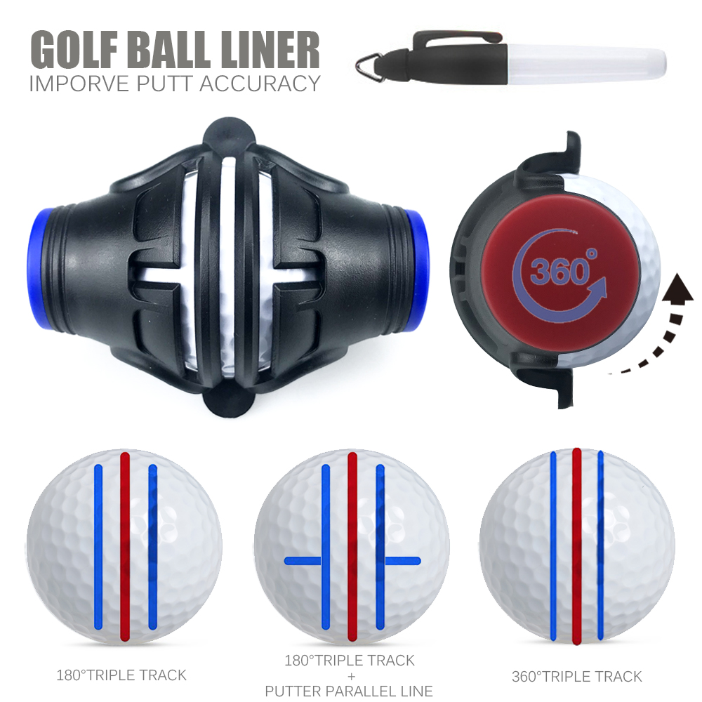 360 Degree Rotating Golf Ball  – обзор и цена Ball Marker Set