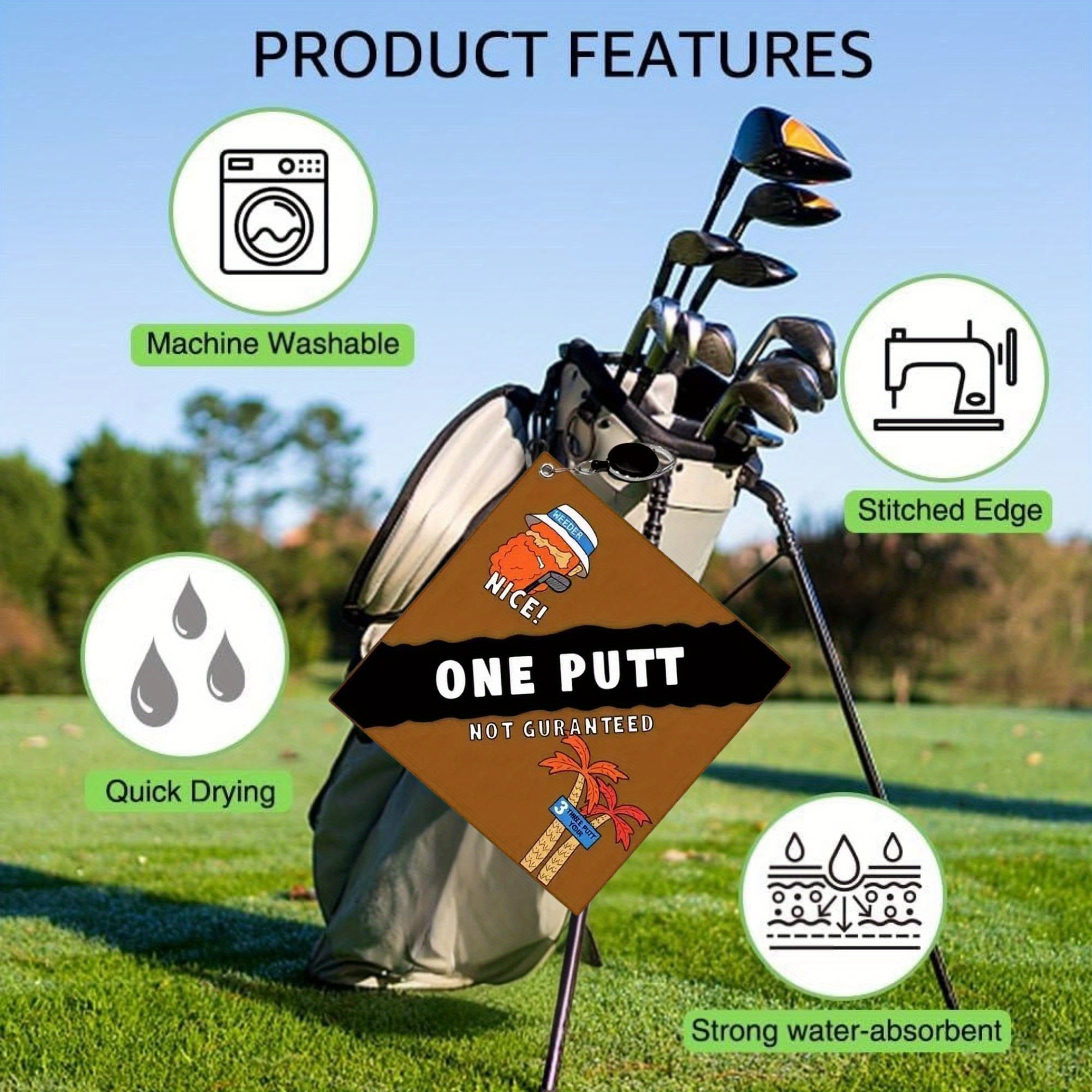 New Style Premium Golf Towel 2 – обзор и цена Golf Towel Waffle