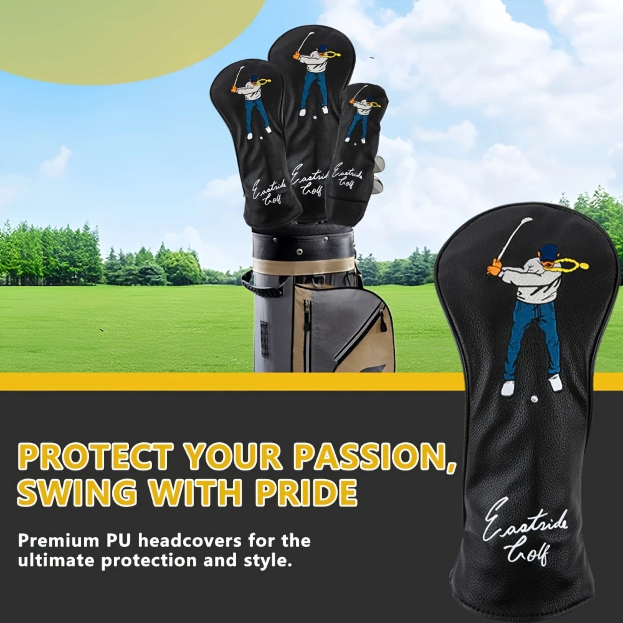 Golf Club Head Cover Durable S – обзор и цена Golf Equipment Bag