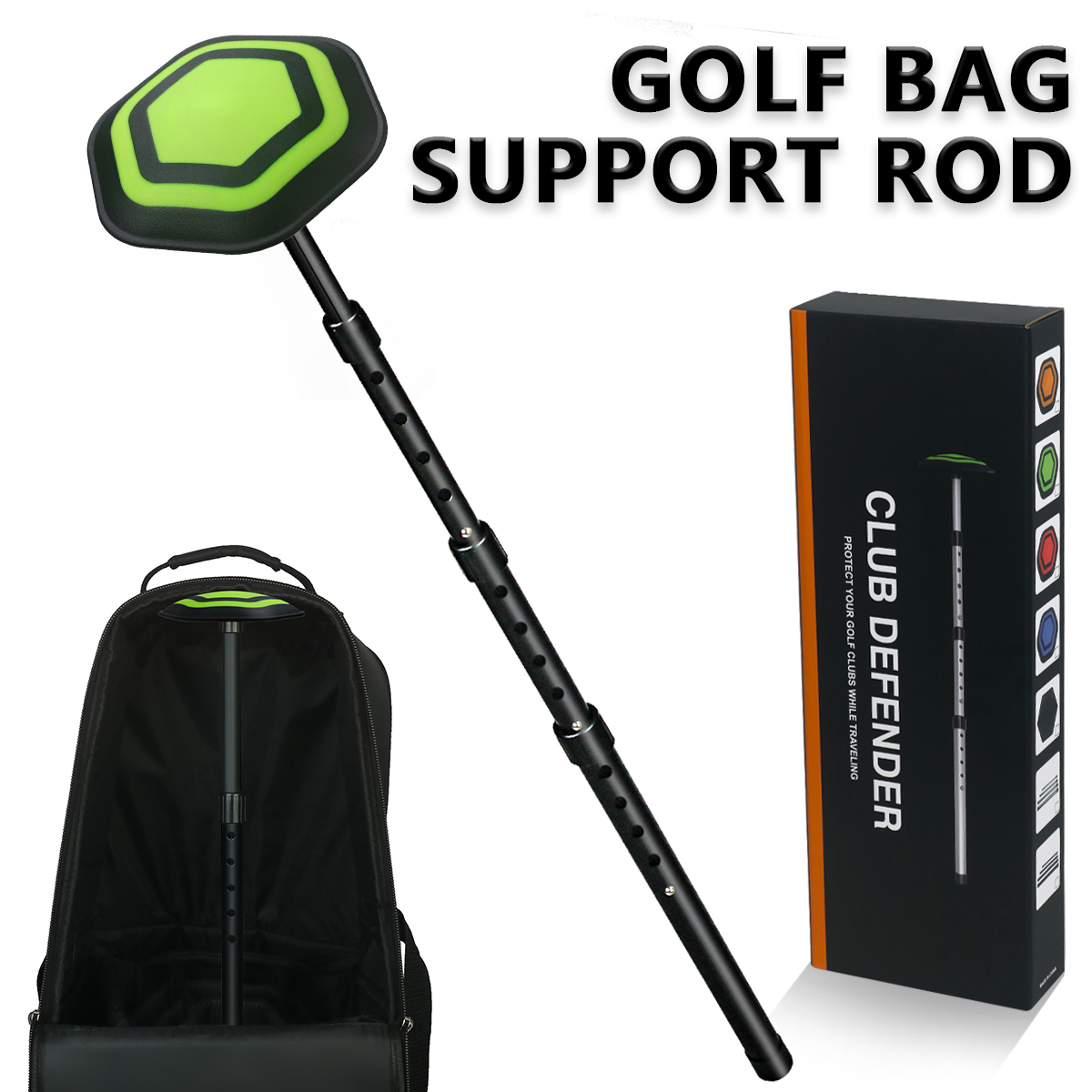 Golf 4-section bag stand alumi – обзор и цена Golf Scorecard Holder