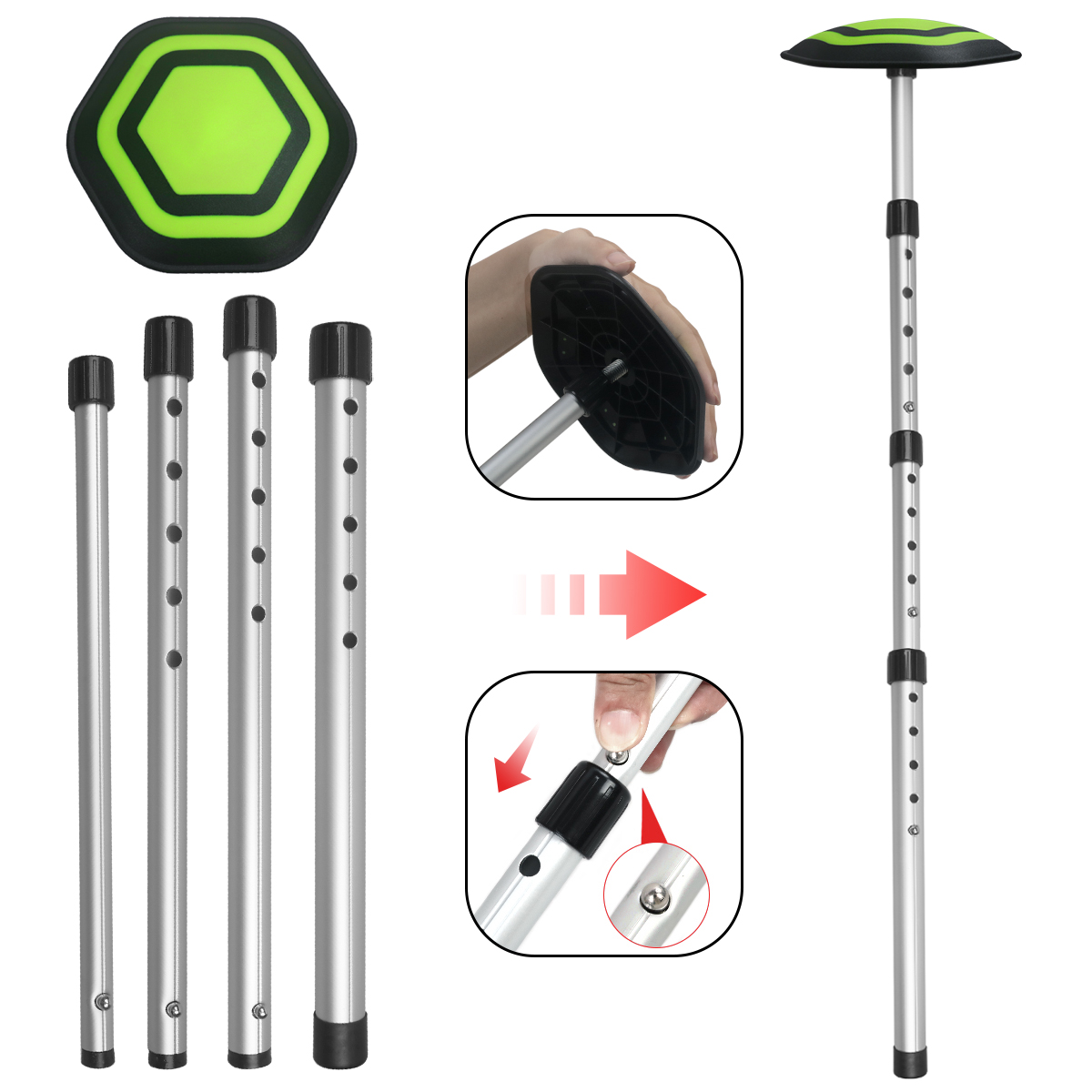 Golf 4-section bag stand alumi – обзор и цена Golf Scorecard Holder