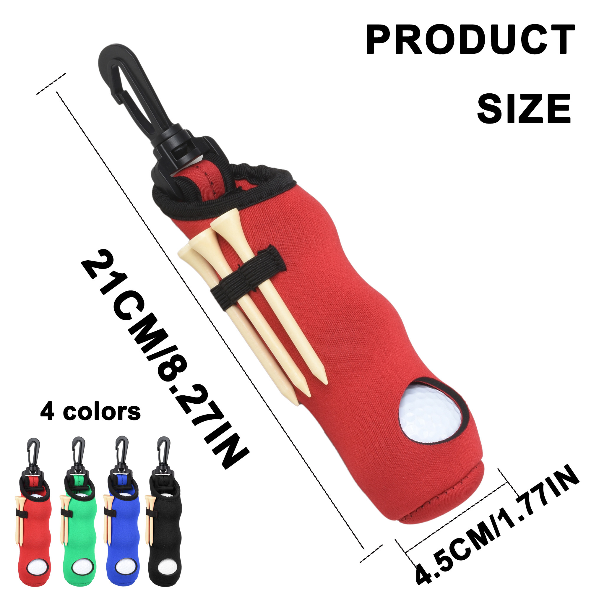Golf Tee Holder Neoprene Golf  – обзор и цена Golf Equipment Bag